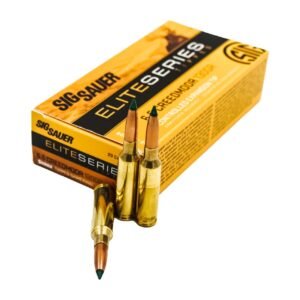 SIG Sauer Elite Hunting Tipped 130 GR 6.5 Creedmoor Ammunition – 20 rounds