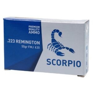 SCORPIO AMMO 223REM 55GR FMJ 2