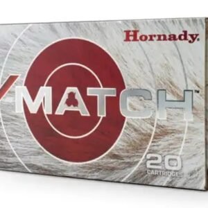 Hornady V-Match 6.5 Grendel Ammo 100 Grain Hornady ELD-VT Polymer Tip Box of 20