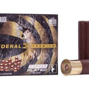 Federal P108F00 Premium Buckshot 10Gauge 3.50″ 18Pellets 2 1/4oz 00BuckShot
