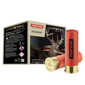 Norma Whitetail Lead Slug 12 Gauge 1oz 2.75″ Shotgun Ammo – 250 Round Case