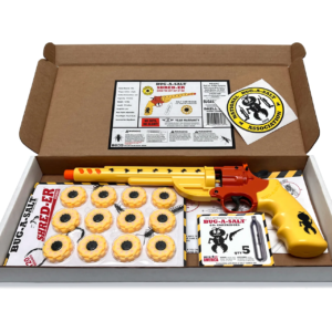 Bug-A-Salt SHRED-ER Insect Salt Revolver – Yellow