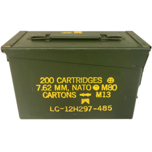 US Military Surplus .30 Cal Ammo Can – Grade 1