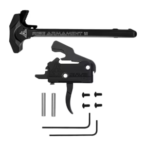 Rise Armament RAVE 140 Curved Trigger + RA-212 Charging Handle Combo