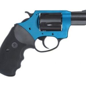 Charter Arms, Santa Fe Sky, Revolver, 38 Special, 2″ Barrel, Aluminum, Anodized Finish, Turquoise and Black, Rubber Grips, Fixed Sights, 5 Rounds 53864
