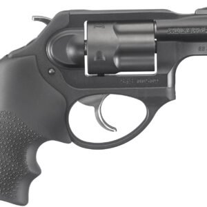Ruger, LCRx, Double Action, Revolver, 38 SPL +P, 1.875″, Black, Hogue Tamer Monogrip, U-Notch Integral Rear & Ramp Front Sight, 5 RDS