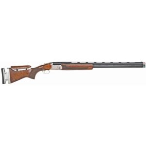 Mossberg 75474 Gold Reserve Super Sport 30″ 12Ga, 2rd, 3″ Chamber, Scroll Engraved Polished Silver Receiver w/Gold Inlay, Black Walnut Stock