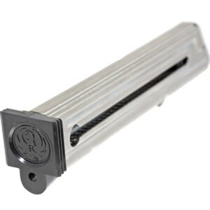 Ruger 90231 Mark III 10rd Magazine Fits Ruger Mark III/IV 22 LR 10rd E-Nickel