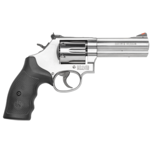 Smith & Wesson 164222 Model 686 357 Mag or 38 S&W Spl +P Stainless Steel 4.12″ Barrel & 6rd Cylinder, Satin Stainless