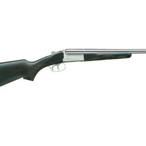 Stoeger Coach Gun DT 12ga 3″ 20″ Black-Finished Hardwood, Polished Nickel Side-by-Side Shotgun
