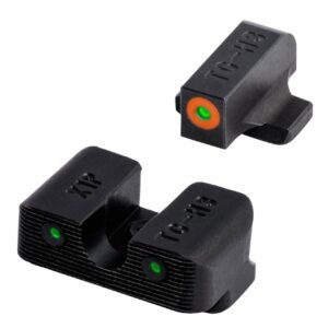 TruGlo TG-231X1C Tritium Pro Night Sights Square Green
