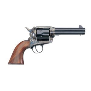 Uberti 356710 1873 Cattleman II New Model 45 Long Colt Revolver – Blue/Black, 5.5″ Barrel, 6 Rounds, Wood Grips
