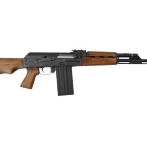 Zastava PAP M77 19.7″ .308 Winchester 20rd Semi Auto Rifle Wood Furniture Buldged Trunnion 1.5mm Receiver Chrome Lined Barrel